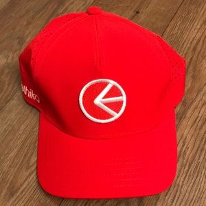 Ethika Athletic Dad Hat -Flo Red